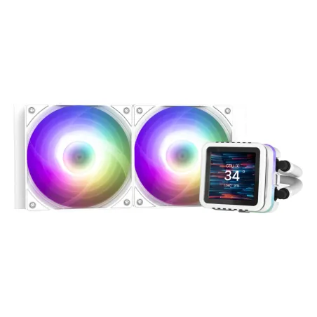 REFRIGERACION LIQUIDA CPU ZALMAN ALPHA2 DS A24 ARGB 240MM BLANCO