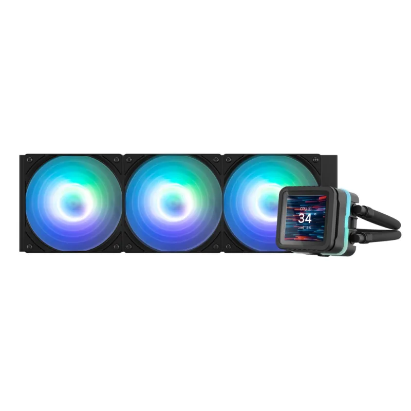 REFRIGERACION LIQUIDA CPU ZALMAN ALPHA2 DS A36 ARGB 360MM NEGRO