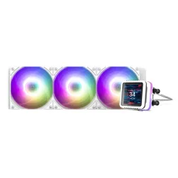 REFRIGERACION LIQUIDA CPU ZALMAN ALPHA2 DS A36 ARGB 360MM BLANCO