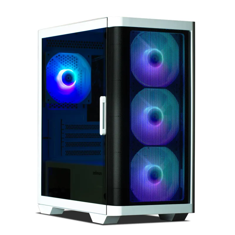 CAJA ZALMAN M4 MATX 4 X VENT 120MM ARGB 2XUSB 3-0 BLANCO S-N FUENTE