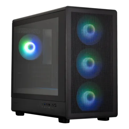 CAJA ZALMAN M5 MATX 4 X VENT 120MM ARGB 2XUSB 3-0 NEGRO S-N FUENTE