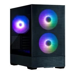 CAJA ZALMAN P30 AIR MATX 3 X VENT 120MM ARGB 2XUSB 3-0 NEGRO S-N FUENTE