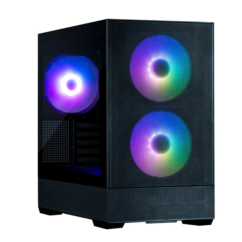 CAJA ZALMAN P30 AIR MATX 3 X VENT 120MM ARGB 2XUSB 3-0 NEGRO S-N FUENTE