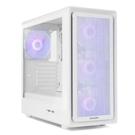 CAJA NOX SEMITORRE HYPERFLOW HUMMER AERO ARGB BLANCA USB 3-0 TYPE C