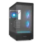 CAJA NOX SEMITORRE FRAMELESS HUMMER SIGNAL ARGB NEGRO USB TYPE C CAJA NOX SEMITORRE FRAMELESS HUMMER SIGNAL ARGB NEGRO USB TYPE C