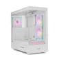 CAJA NOX SEMITORRE FRAMELESS HUMMER SIGNAL ARGB BLANCA USB TYPE C CAJA NOX SEMITORRE FRAMELESS HUMMER SIGNAL ARGB BLANCA USB TYPE C