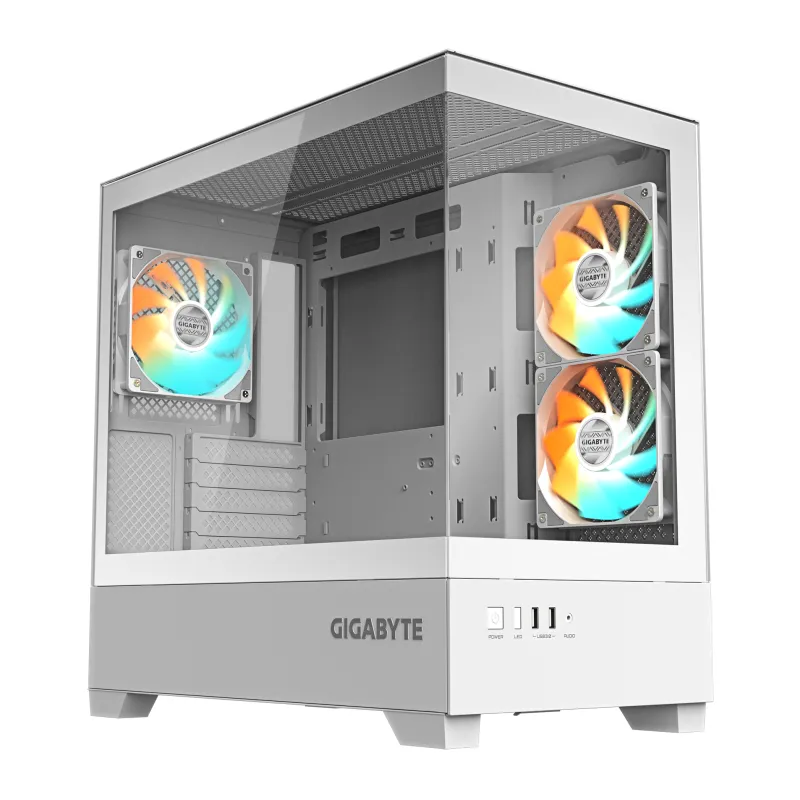 CAJA GIGABYTE M-ATX C201PI 3XVENT 120MM BLANCA CAJA GIGABYTE M-ATX C201PI 3XVENT 120MM BLANCA
