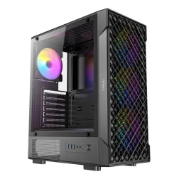 CAJA ANTEC VX-320 ATX 4 VENTILADORES ARGB NEGRA