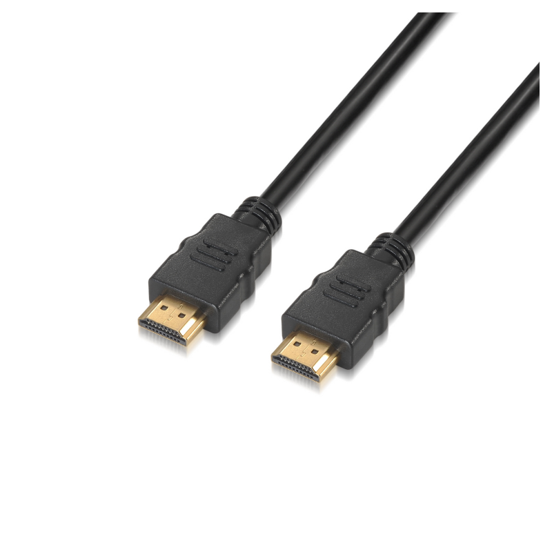 Cable HDMI 2-0 4K Aisens A120-0122- HDMI Macho - HDMI Macho- 3m- Certificado- Negro
