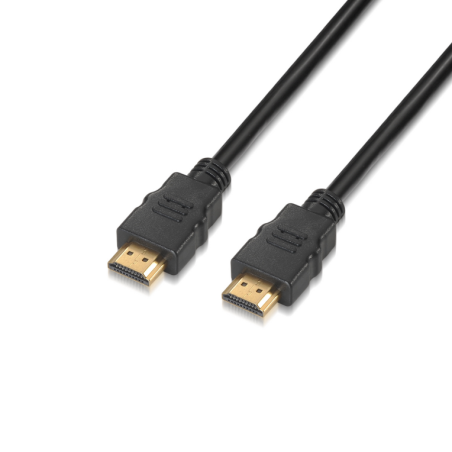 Cable HDMI 2-0 4K Aisens A120-0122- HDMI Macho - HDMI Macho- 3m- Certificado- Negro
