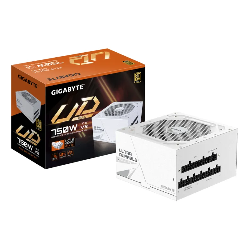 FUENTE ALIMENTACION GIGABYTE GP-UD750GM PG5 ICE 750W 80+ GOLD FUENTE ALIMENTACION GIGABYTE GP-UD750GM PG5 ICE 750W 80+ GOLD