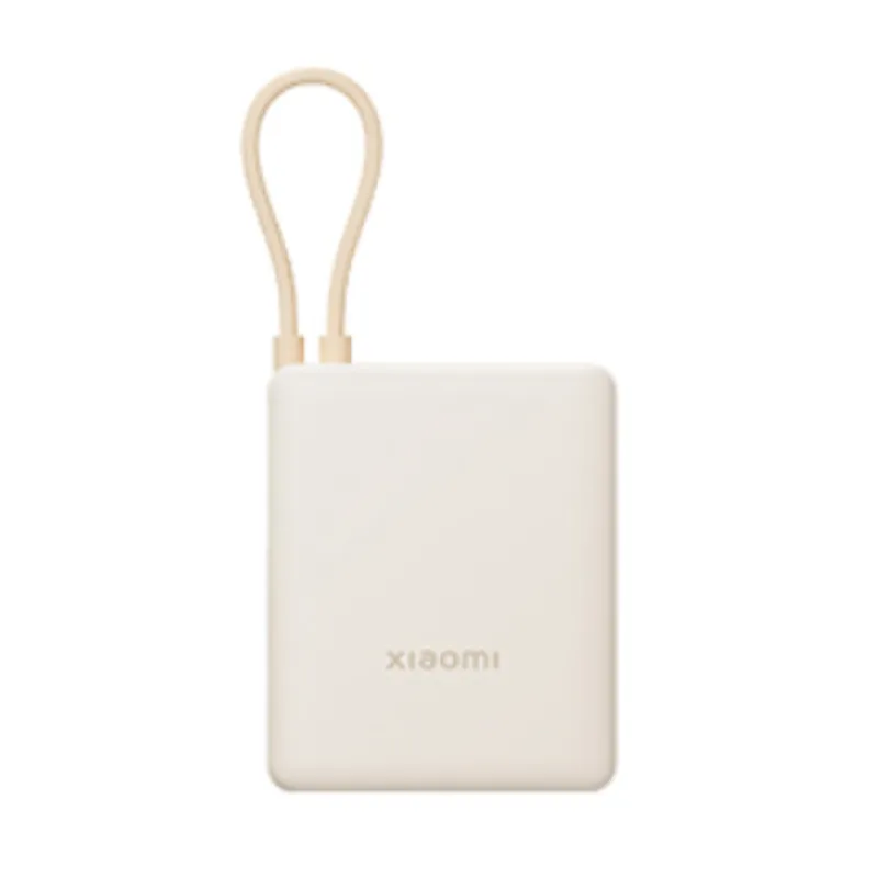 POWERBANK XIAOMI 33W 10000MAH CABLE INTEGRADO TAN
