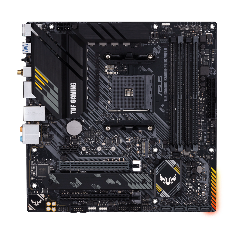 PLACA BASE ASUS TUF GAMING B550M-PLUS WIFI II AM4 MATX 4XDDR4