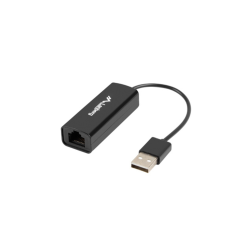 ADAPTADOR USB LANBERG 2-0-ETHERNET RJ45 100 MB