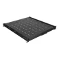 BANDELA LANBERG DESLIZANTE 1U 445X500MM HASTA 35KG RACK 19" NEGRO