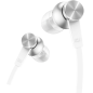 Auriculares Intrauditivos Xiaomi Mi In Ear Basic- con Micrófono- Jack 3-5- Plateados