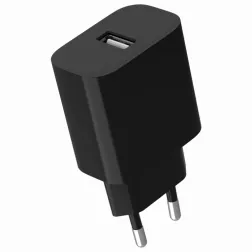 CARGADOR UNIVERSAL GEMBIRD USB 2-1 A NEGRO
