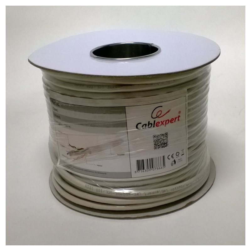 CABLE RED GEMBIRD UTP CAT6 LAN POR CABLE 100 M