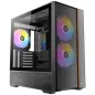 CAJA ANTEC FLUX REAR ATX ARGB NEGRA