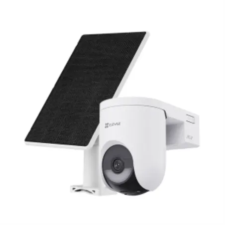 EZVIZ CAMARA WIFI EXTERIOR HB8 2K+ 4MP PANORAMICA-INCLINACION+KIT SOLAR
