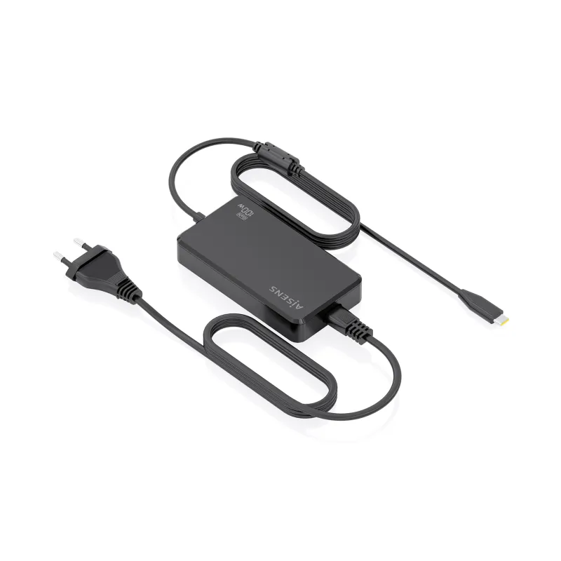 CARGADOR AISENS SOBREMESA GAN 100W PD3-0 1XUSB-C 1-8M NEGRO