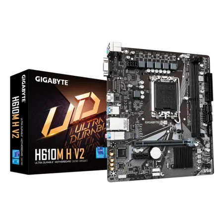 PLACA BASE GIGABYTE H610M H V2 1700 MATX 2XDDR5