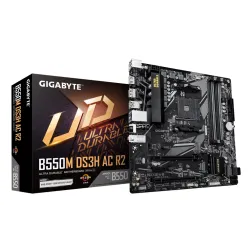 PLACA BASE GIGABYTE B550M DS3H AC R2 AM4 MATX 4XDDR4