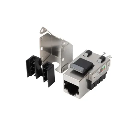 CONECTOR KEYSTONE LANBERG RJ45 A LSA CAT-6 FTP 90 GRADOS