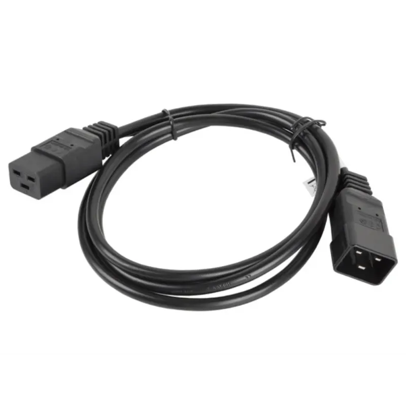 CABLE ALIMENTACION LANBERG IEC320 C19 A IEC320 C20 VDE 1-8M