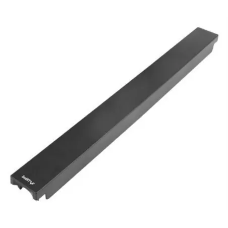 PANEL CIEGO LANBERG 1U 19" EN PLASTICO RETARDANTE AL FUEGO NEGRO