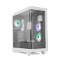 Caja Gaming Semitorre Nox Hummer ETHER- Blanca y Negra