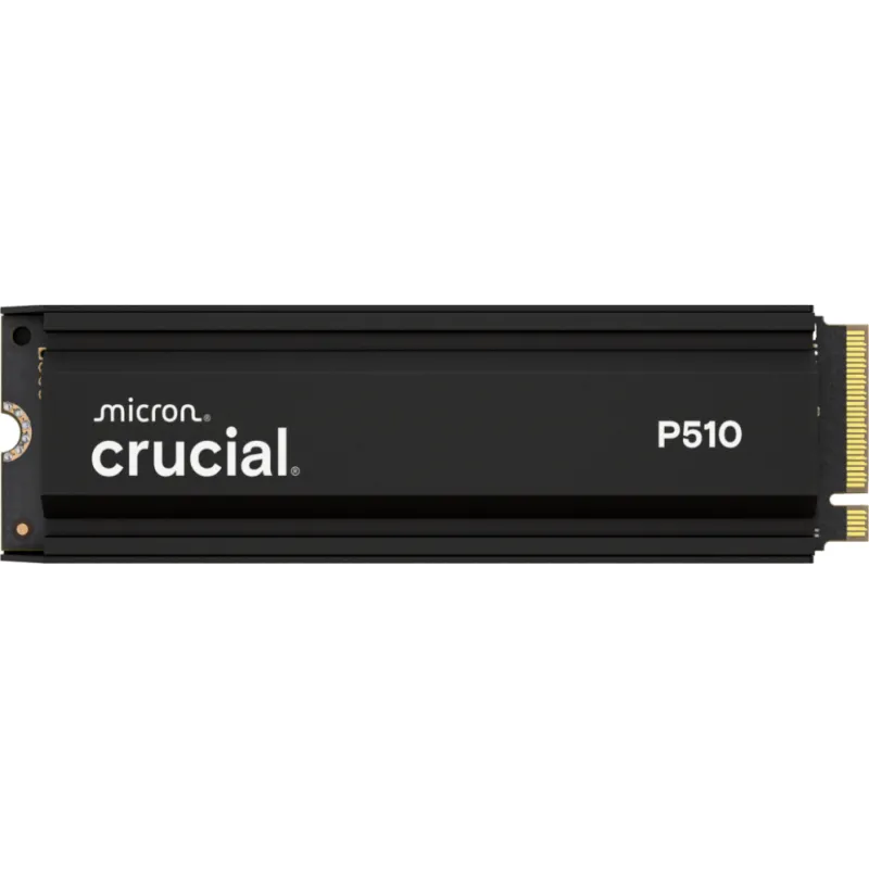 CRUCIAL P510 2TB NVME SSD W-HEATSINK