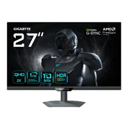 MONITOR GAMING GIGABYTE G27Q2 27" 2560x1440 QHD 200Hz IPS 1ms FreeSync