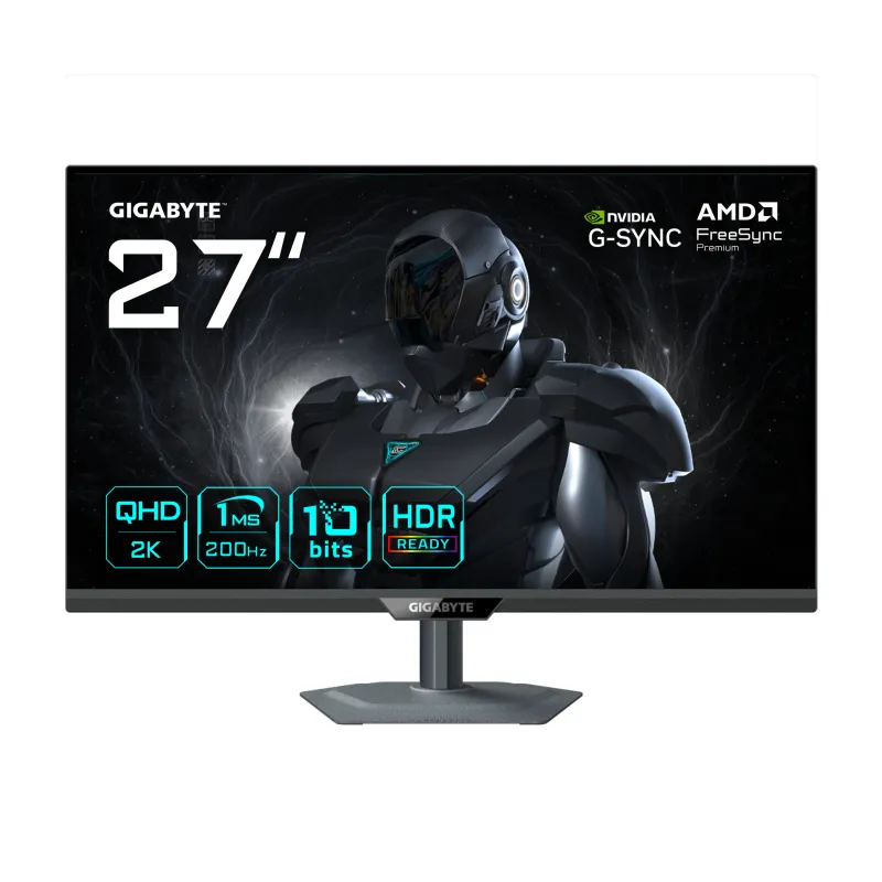MONITOR GAMING GIGABYTE G27Q2 27" 2560x1440 QHD 200Hz IPS 1ms FreeSync