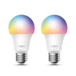 BOMBILLA TP-LINK TAPO TL13E SMART WIFI MULTICOLOR PACK 2