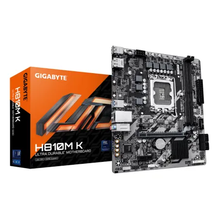 Placa Base Gigabyte H810M K Socket 1851- DDR5- PCIe 4-0- Micro ATX