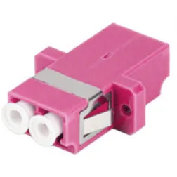 ADAPTADOR FIBRA OPTICA LANBERG MULTI LC-UPC DUPLEX OM4