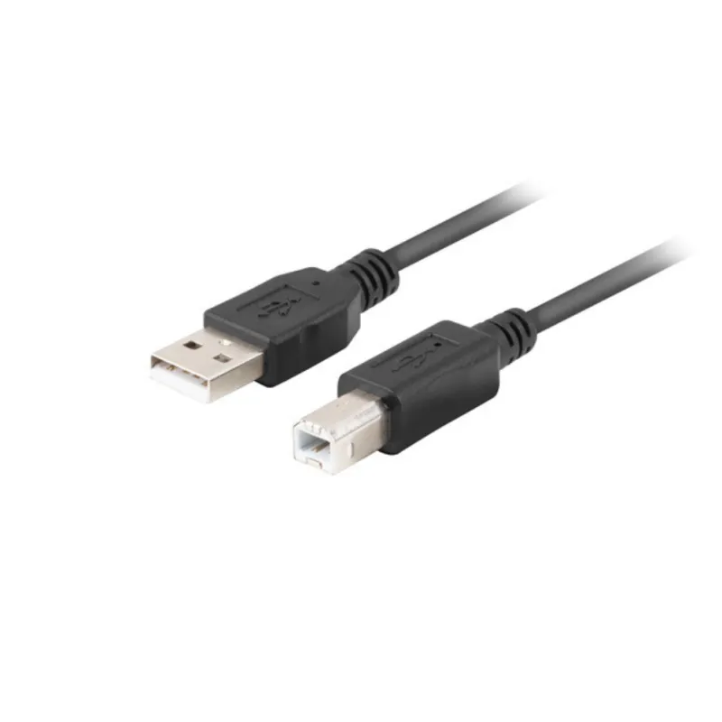 CABLE LANBERG IMPRESORA USB-A MACHO-USB-B MACHO 2-0 1M CON FERRITA CAJA RETAIL
