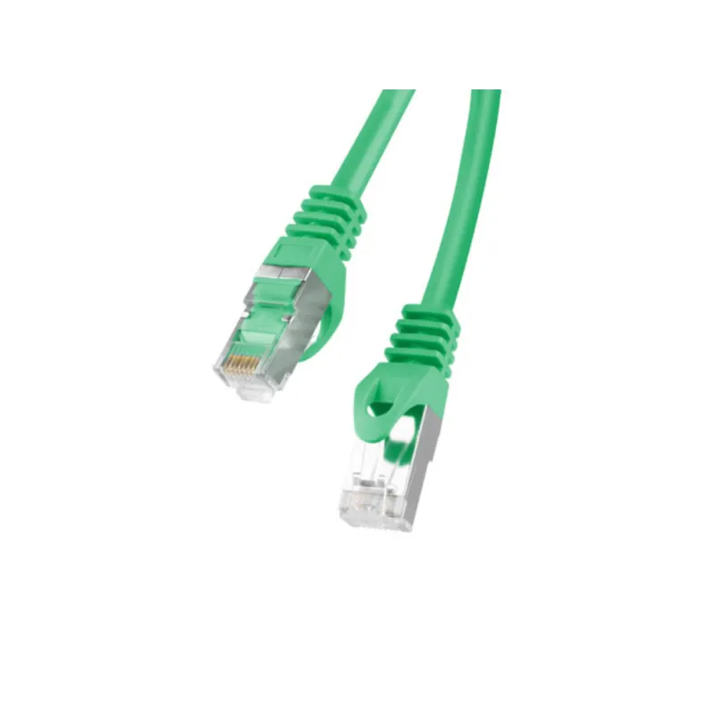 CABLE RED LANBERG LATIGUILLO CAT-6 FTP 20M VERDE FLUKE PASSED