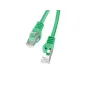 CABLE RED LANBERG LATIGUILLO CAT-6 FTP 20M VERDE FLUKE PASSED