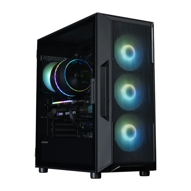 CAJA ZALMAN I3 NEO ARGB V2 ATX 4XVENT 120MM 2XUSB 3-0 NEGRO S-N FUENTE