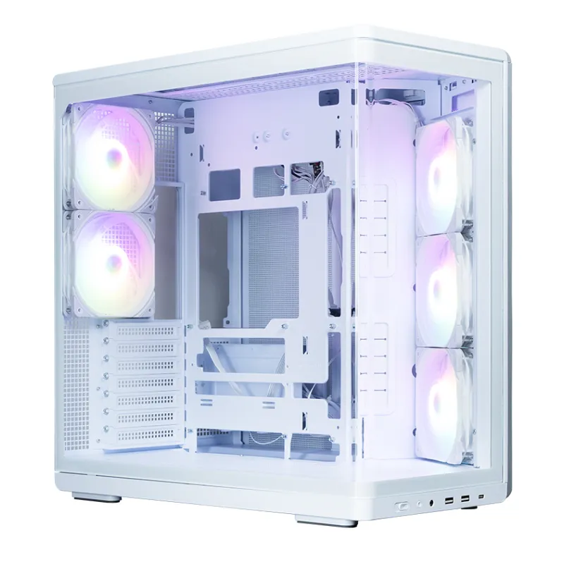 CAJA ZALMAN P60 WHITE ATX 3 XVENT 120MM ARGB 2XUSB 3-0 NEGRO S-N FUENTE