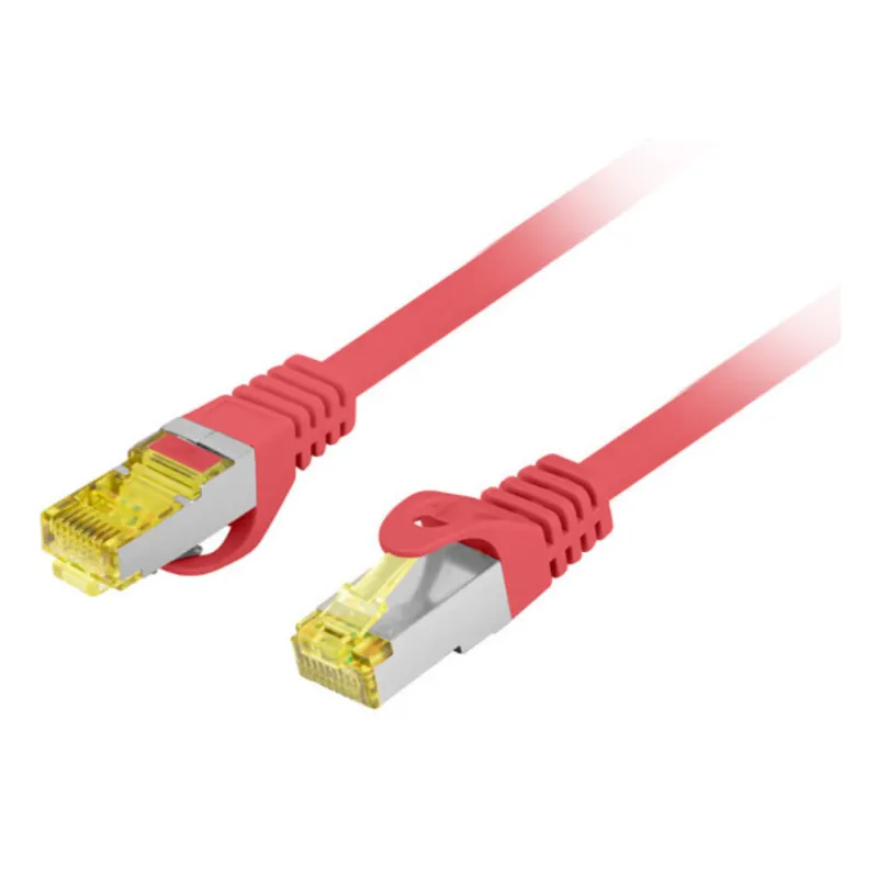 CABLE RED LANBERG LATIGUILLO CAT-6A S-FTP LSZH CU 0-25M ROJO FLUKE PASSED CABLE RED LANBERG LATIGUILLO CAT-6A S-FTP LSZH CU 0-25M ROJO FLUKE PASSED