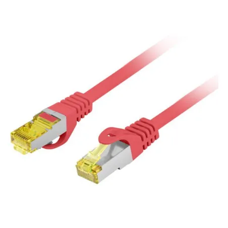 CABLE RED LANBERG LATIGUILLO CAT-6A S-FTP LSZH CU 1-5M ROJO FLUKE PASSED