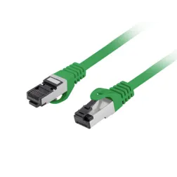 CABLE RED LANBERG LATIGUILLO CAT-8-1 S-FTP LSZH CU 0-5M VERDE FLUKE PASSED