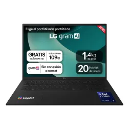 PORTATIL LG GRAM U7-255H 32GB 1TB 17" WQXGA FreeDOS