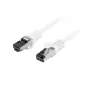 CABLE RED LANBERG LATIGUILLO CAT-8-1 S-FTP LSZH CU 0-5M BLANCO FLUKE PASSED CABLE RED LANBERG LATIGUILLO CAT-8-1 S-FTP LSZH CU 0-5M BLANCO FLUKE PASSED