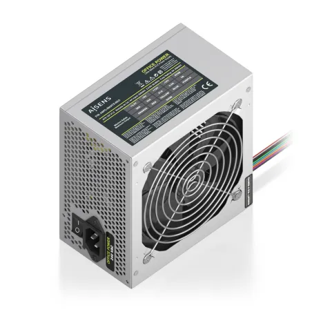FUENTE ALIMENTACION AISENS ATX 500W OEM PLATA