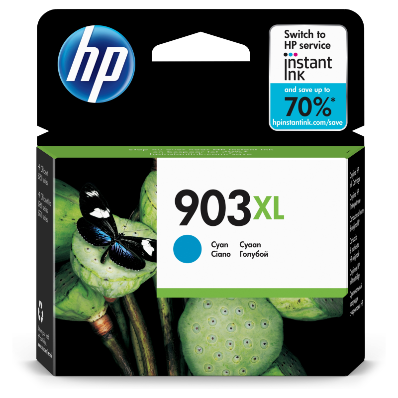 TINTA HP 903XL CIAN