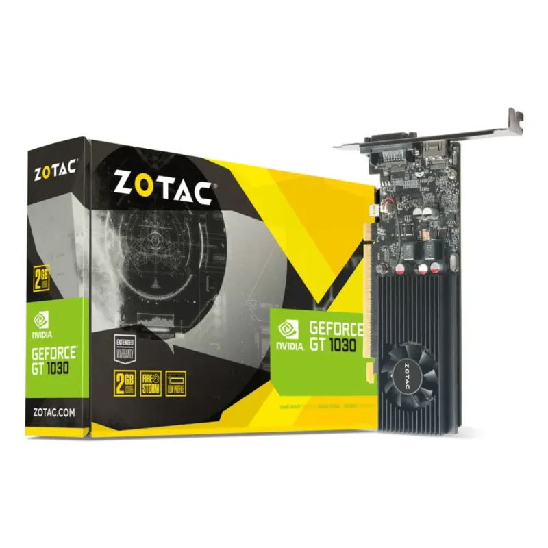TARGETA GRAFICA ZOTAC GT1030 2GB GDDR5 64 BIT HDCP HDMI